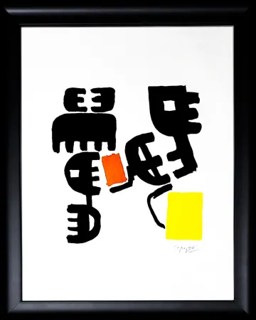 Lithographie Capogrossi - Untitled