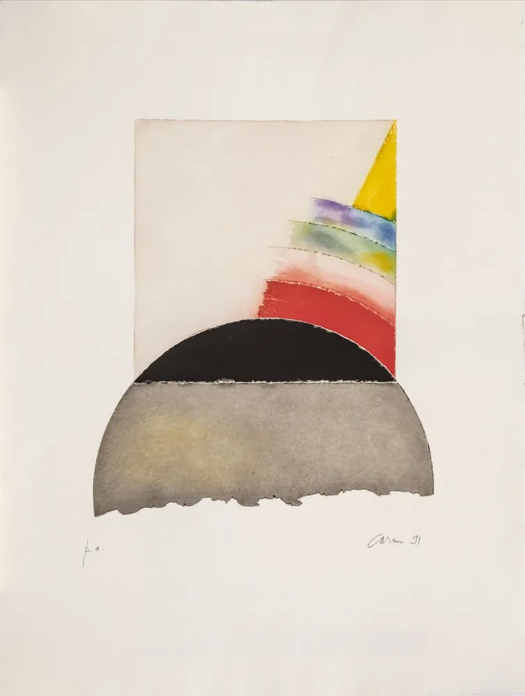 Eau-Forte Et Aquatinte Carmi - Senza titolo