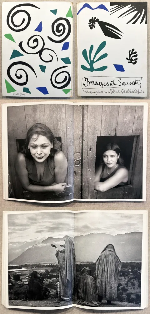 Livre Illustré Cartier Bresson - IMAGES À LA SAUVETTES. Photographies (Éditions Verve, 1952)