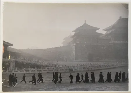 Photographie Cartier Bresson - New Army Day Parade in Forbidden City