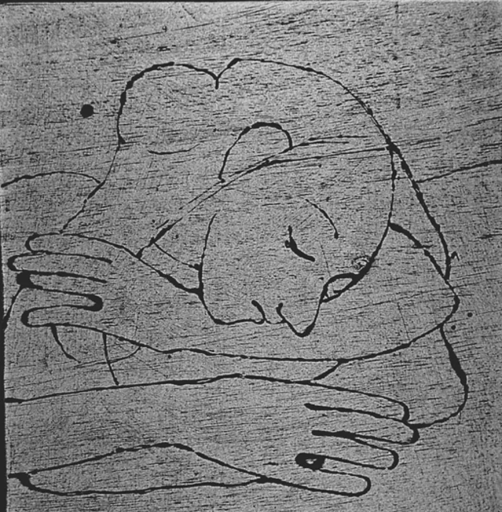 Gravure Sur Bois Casorati - Donna che si riposa