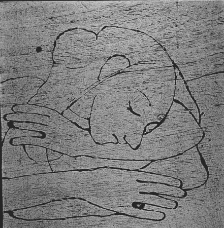 Gravure Sur Bois Casorati - Donna che si riposa