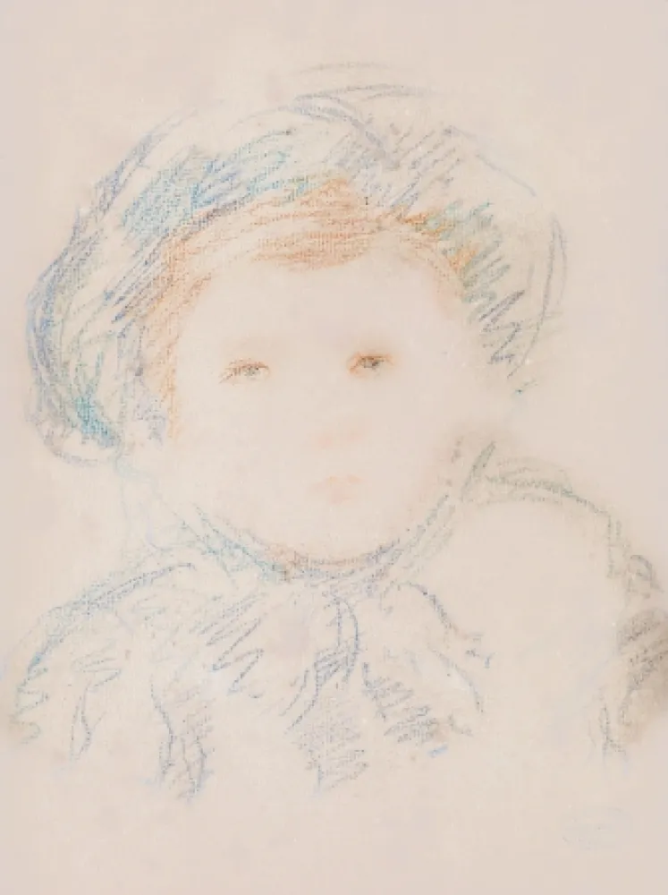 Aucune Technique Cassatt - Child in a Bonnet