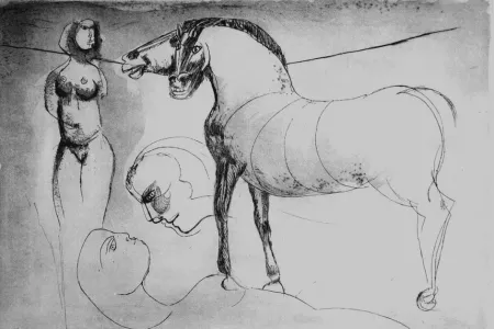 Eau-Forte Cassinari - L'amore