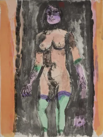 Lithographie Cassinari - Leggenda indiana