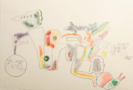 Lithographie Castillo - Carpeta 12 Aniversari Galeria Joan Prats