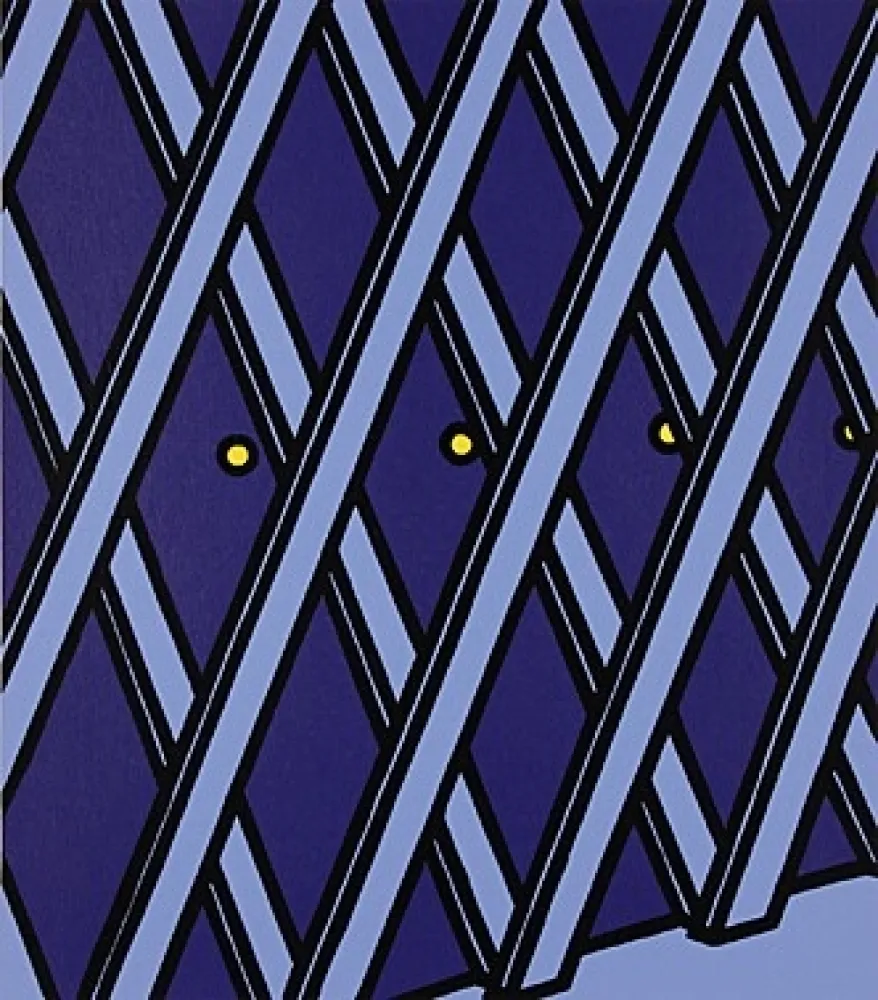 Sérigraphie Caulfield - Moi je veux vivre monotone