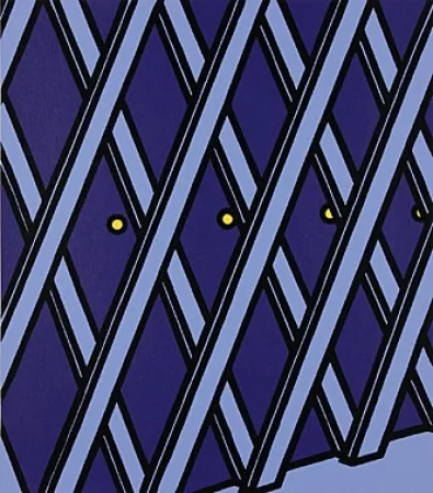 Sérigraphie Caulfield - Moi je veux vivre monotone