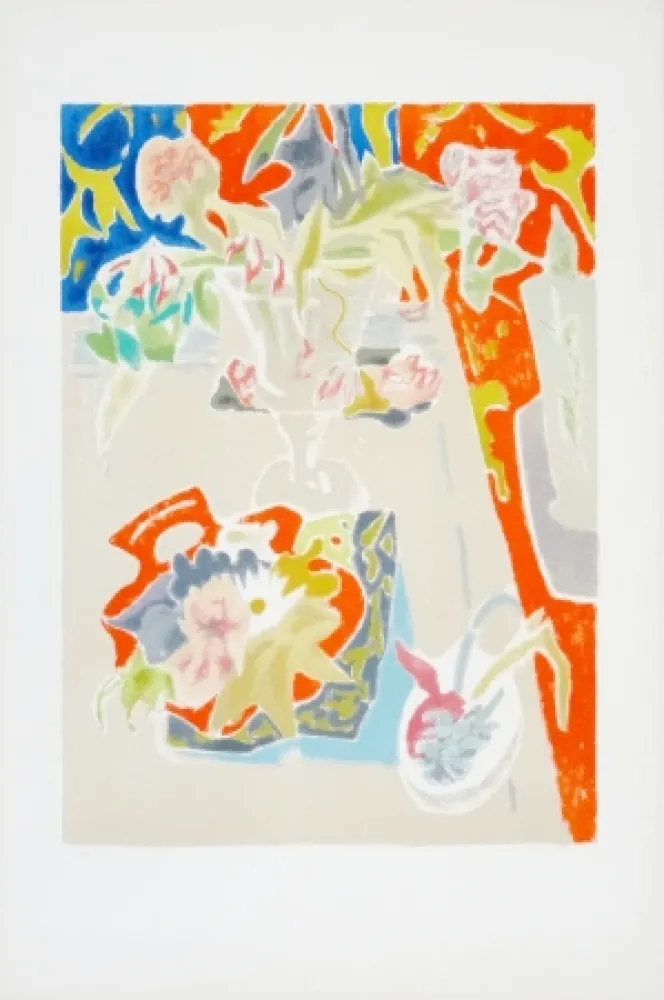 Lithographie Cavailles - Nature morte