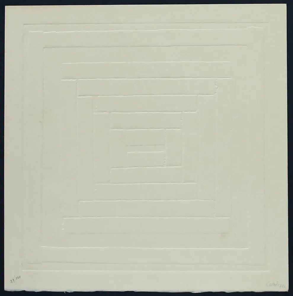 Lithographie Ceroli - SENZA TITOLO