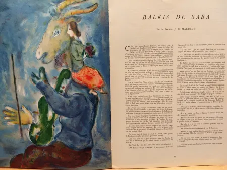 Livre Illustré Chagall (After) - Verve no 3