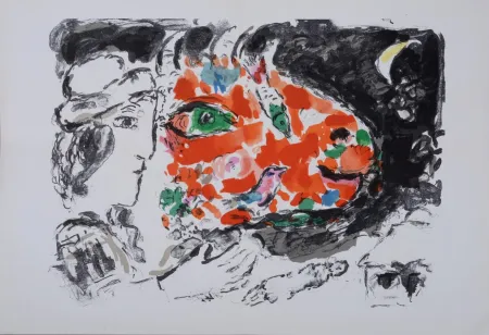 Lithographie Chagall - Après l'Hiver