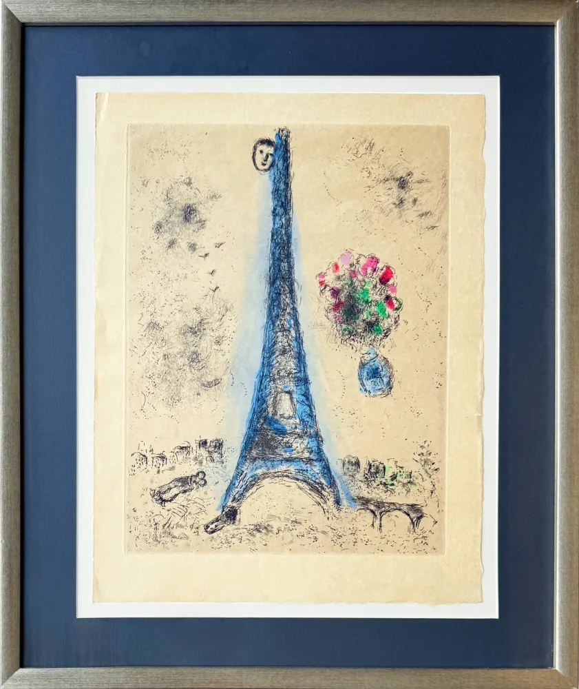 Eau-Forte Et Aquatinte Chagall - Celui qui dit les choses sans rien dire, Planche I