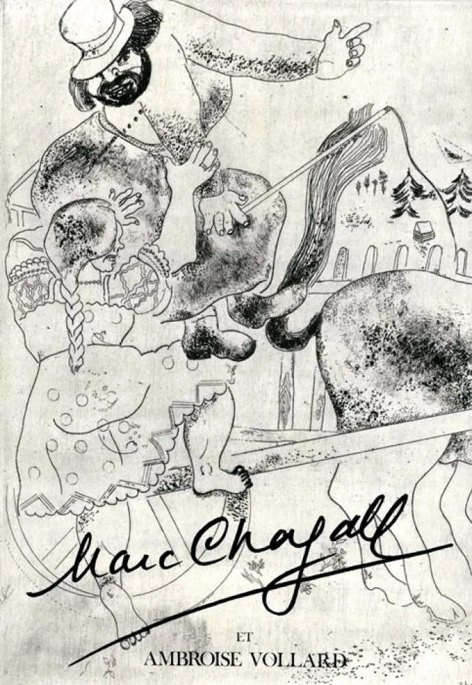 Livre Illustré Chagall - Chagall et Vollard