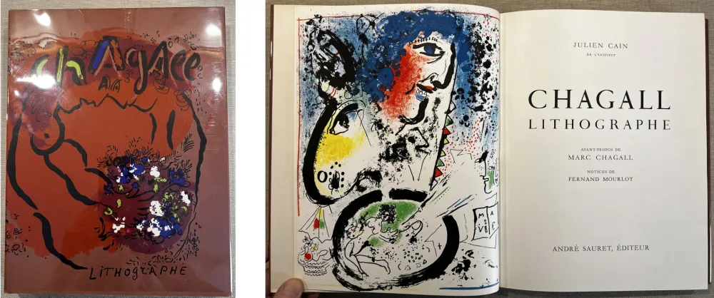 Livre Illustré Chagall - CHAGALL LITHOGRAPHE I. Avec 12 lithographies originales (1960)