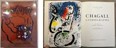 Livre Illustré Chagall - CHAGALL LITHOGRAPHE I. Avec 12 lithographies originales (1960)