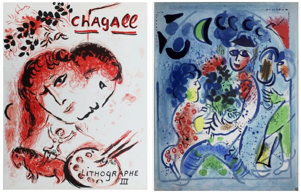 Livre Illustré Chagall - CHAGALL LITHOGRAPHE III. 1962 - 1968