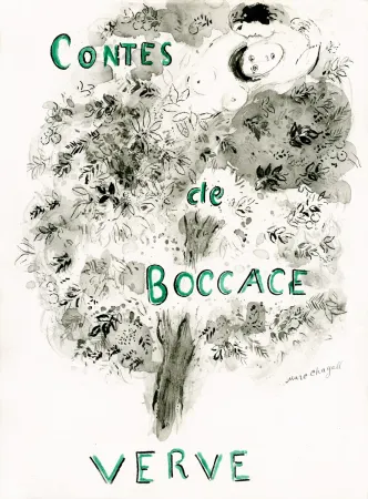 Livre Illustré Chagall - Contes de Boccace (Revue Verve)