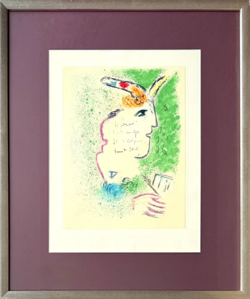 Eau-Forte Et Aquatinte Chagall - De Mauvais Sujets - Planche III