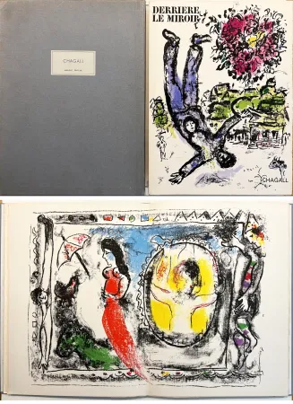 Livre Illustré Chagall - DERRIÈRE LE MIROIR N° 147 (1964). TIRAGE DE LUXE SUR ARCHES.