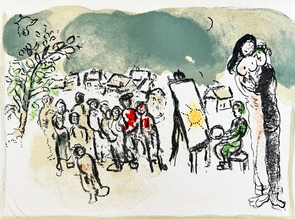 Aucune Technique Chagall - Homage to Julien Cain