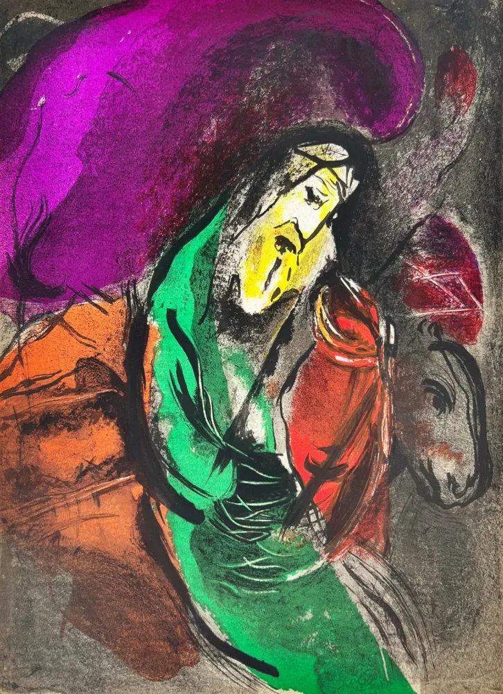 Lithographie Chagall - Jeremiah