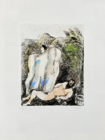 Eau-Forte Chagall - La Création de l'Homme
