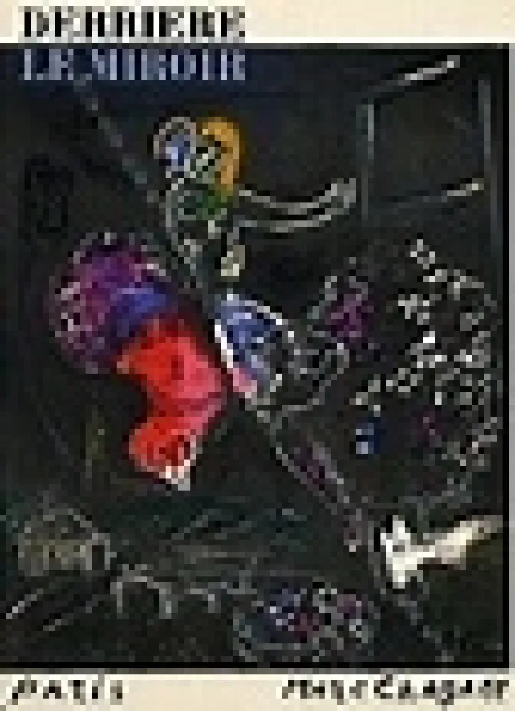 Lithographie Chagall - La Nuit a Paris