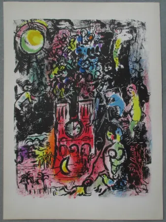 Lithographie Chagall - L'Arbre de Jessé
