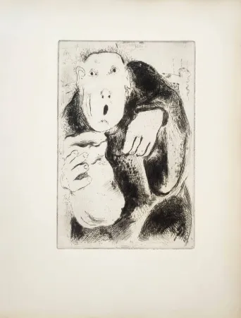 Eau-Forte Chagall - Le Sept Péchés Capitaux
