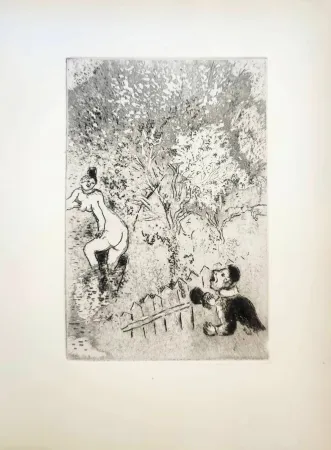 Eau-Forte Chagall - Le Sept Péchés Capitaux