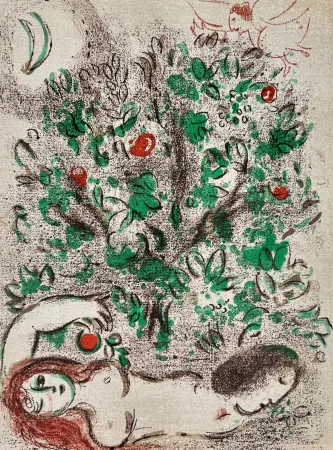 Lithographie Chagall - Paradise I
