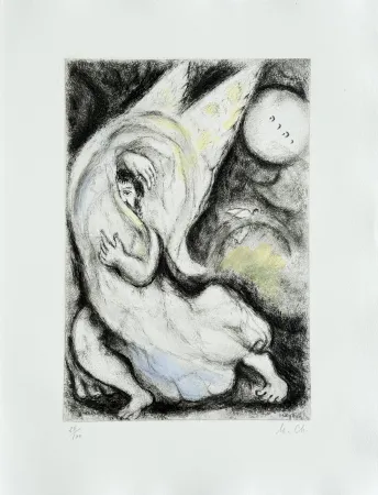 Eau-Forte Chagall - Promise to Jerusalem