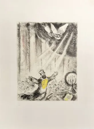 Eau-Forte Chagall - Solomon's Prayer