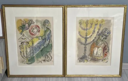 Lithographie Chagall - The Story of Exodus 1966