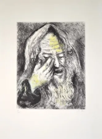 Gravure Chagall - The suffering of Jeremiah - MCH103