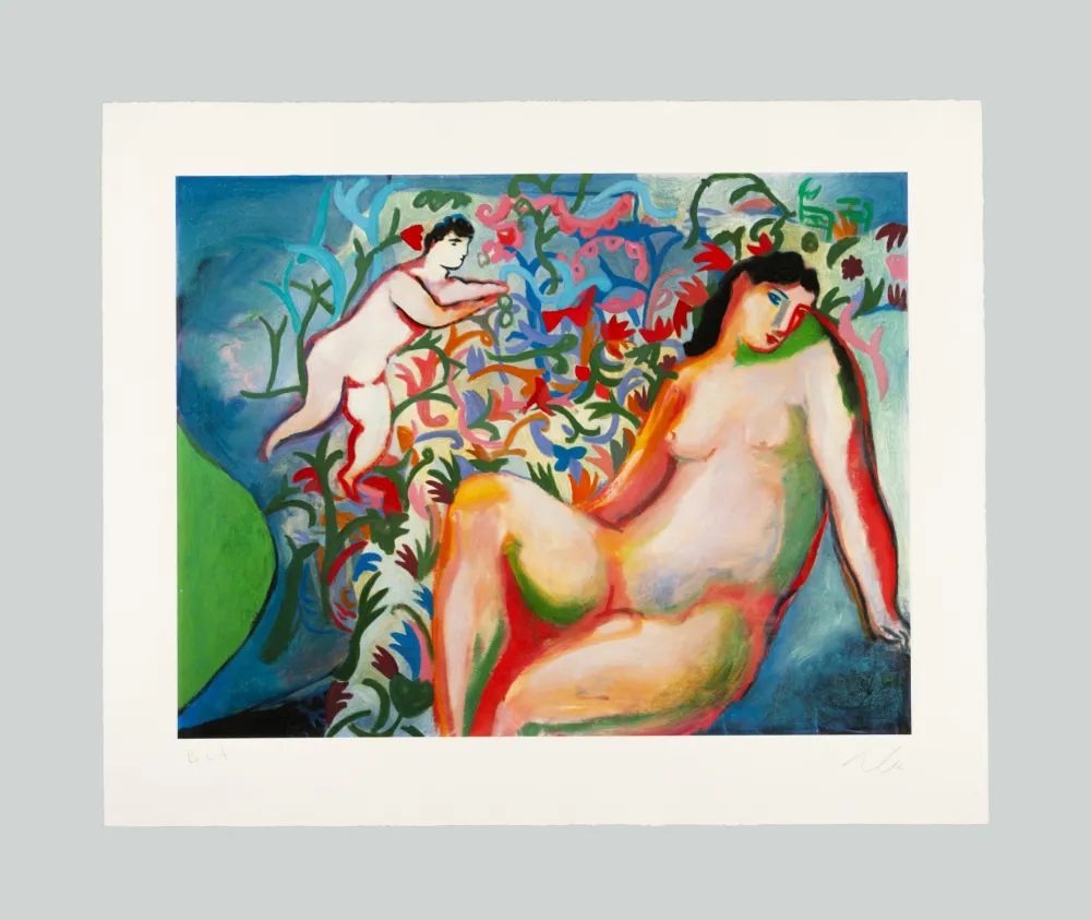 Eau-Forte Et Aquatinte Chia - Composizione