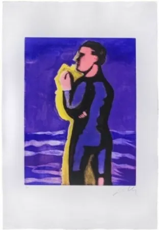 Aquatinte Chia - Il ragazzo e il mare