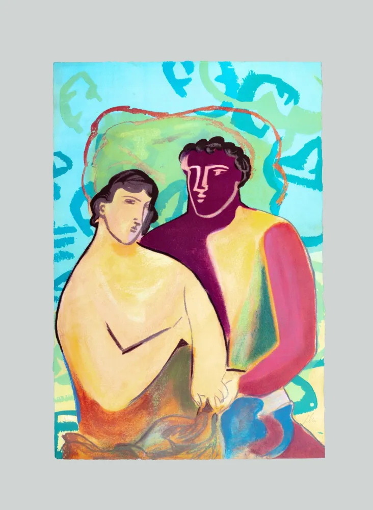 Sérigraphie Chia - Noi due