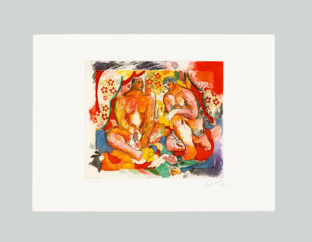 Eau-Forte Et Aquatinte Chia - Senza titolo