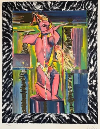 Lithographie Chia - Sin titulo ( la arquera )