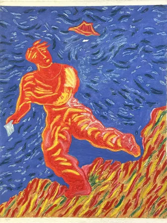 Eau-Forte Et Aquatinte Chia - Untitled 7 (from Ten Masterprints)