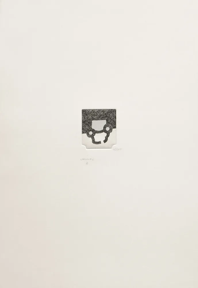 Lithographie Chillida - 12th anniversary of Galeria Joan Prats