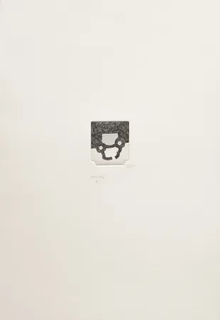 Lithographie Chillida - 12th anniversary of Galeria Joan Prats