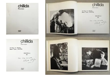 Livre Illustré Chillida - C. Esteban. CHILLIDA. Monographie dédicacée par l'artiste et l'auteur (1971)