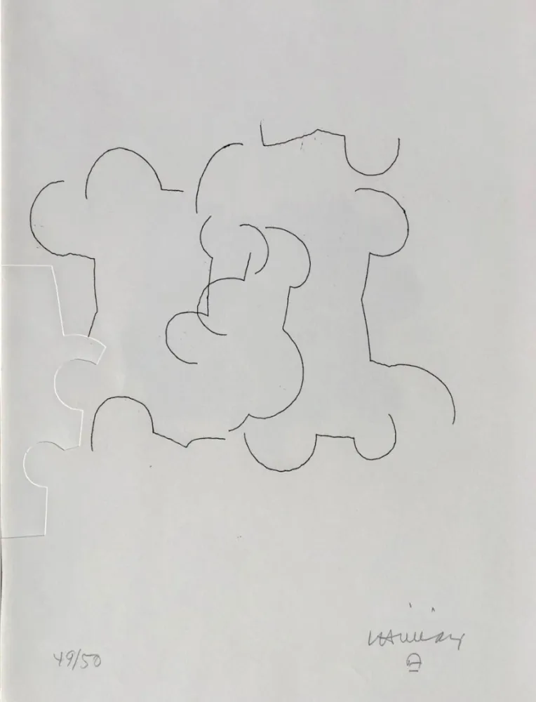 Gravure Chillida - Cioran