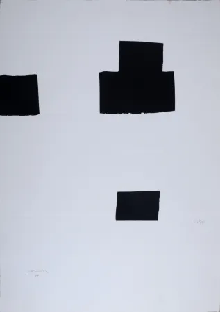 Sérigraphie Chillida - Composition