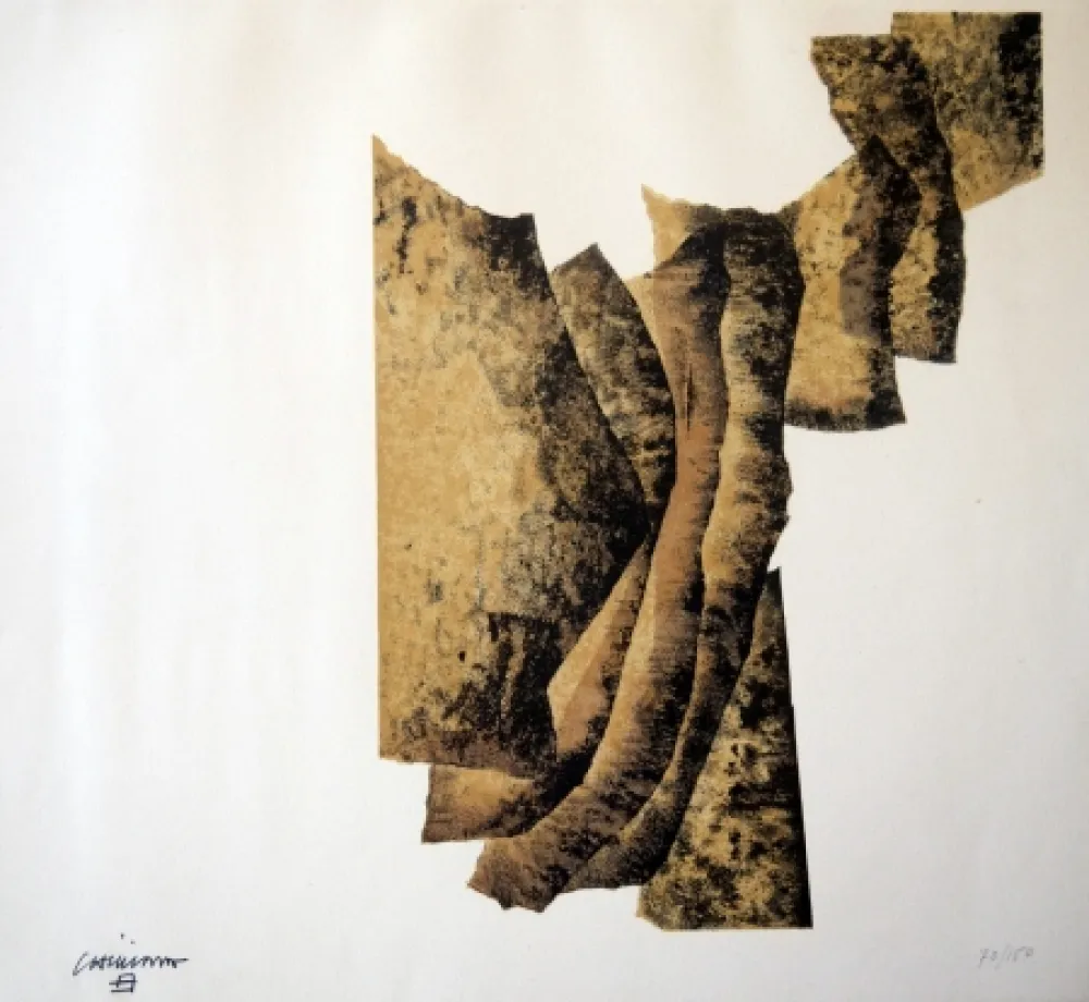 Lithographie Chillida - CORRELACION
