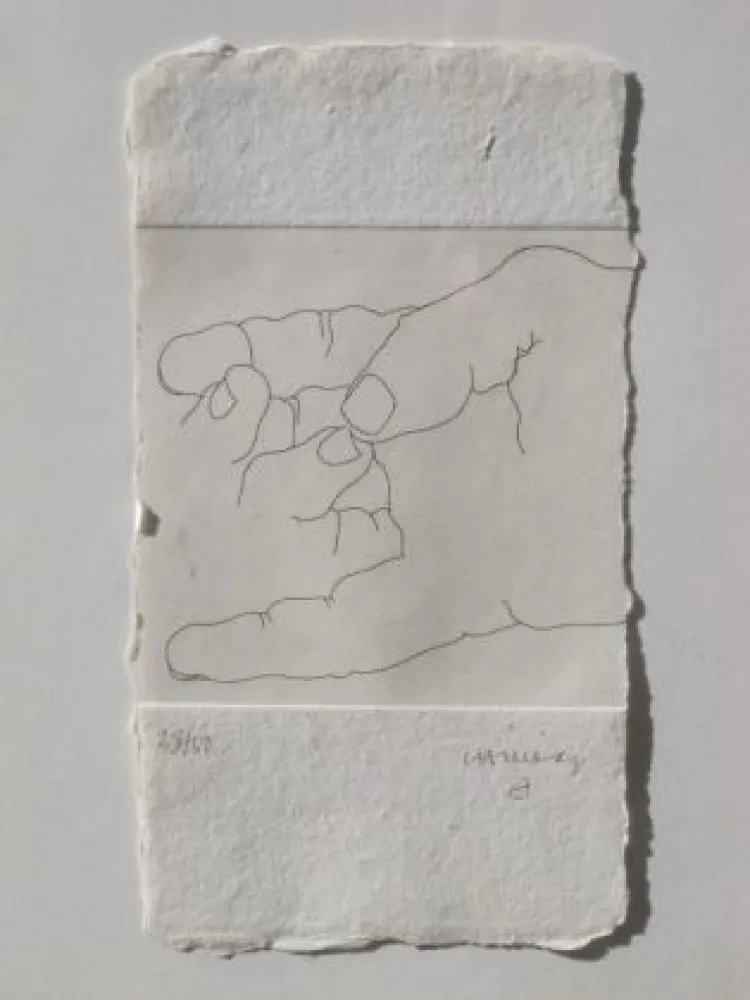 Gravure Chillida - Esku