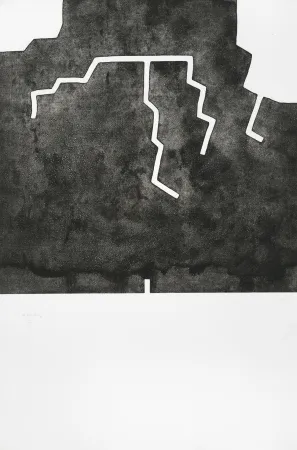 Gravure Chillida - Hildokatu III 